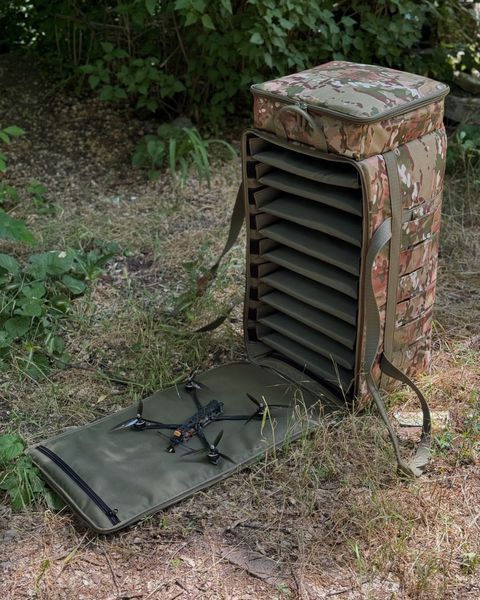 Сумка рюкзак для дронов, 7" диаметр, на 10 шт srdd7d10 фото